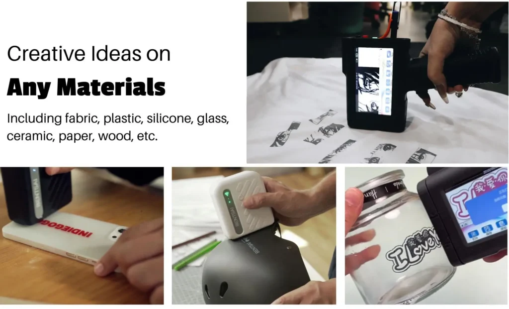 Làm thế nào để tạo ra một món quà cá nhân bằng máy in cầm tay?