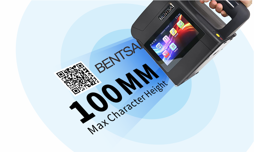 Giới thiệu về máy in phun cầm tay khổ rộng Bentsai B85